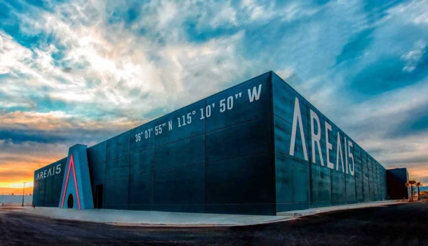 라스베가스의 새로운 랜드마크 에어리어15(Area15)