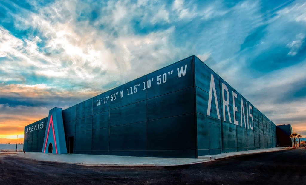 라스베가스의 새로운 랜드마크 에어리어15(Area15)