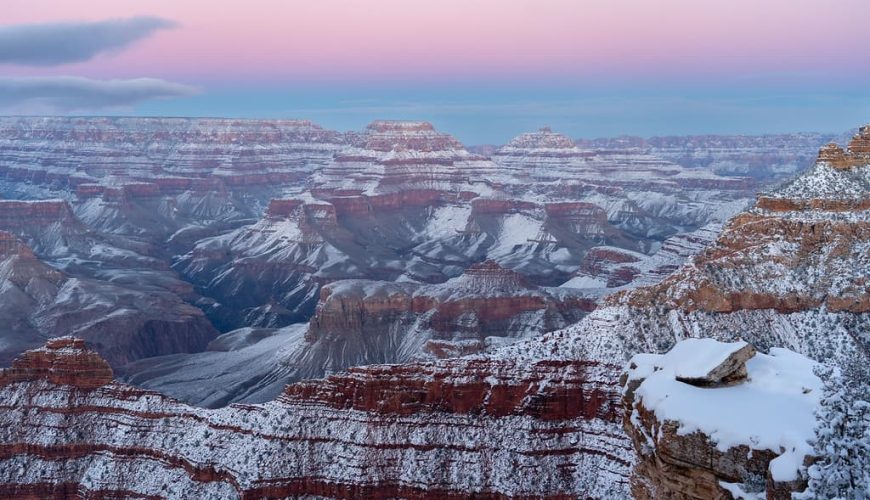 그랜드캐년, 겨울 여행이 최고인 이유